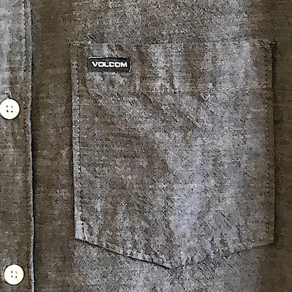 Volcom Modern Fit Button Down Shirt - image 4